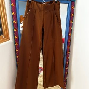 Kira Grace Perfect Wide Leg Pant - Bronze - Small